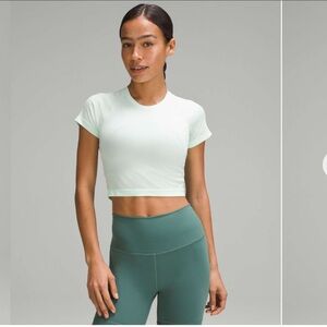 Lululemon Swiftly Tech Cropped Short-Sleeve Shirt 2.0